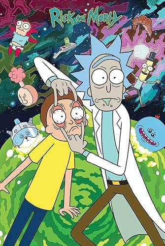 Rick and Morty Poster/Print (Size 24" x 36") - Image 1