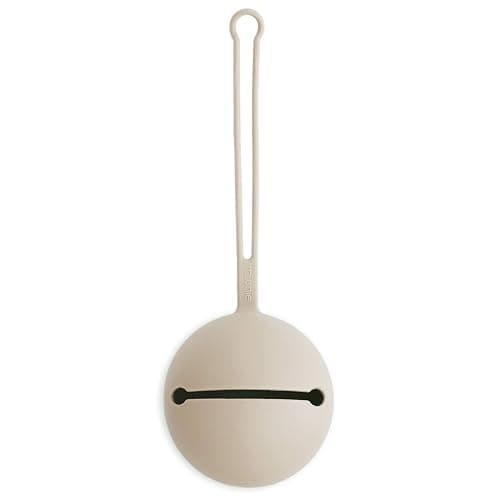 mushie Silicone Pacifier Holder Case (Shifting Sand - Shifting Sand - Image 1