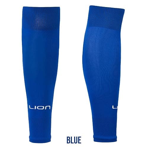 LION SPORTSWEAR Football Sock Sleeves To Accompany Grip Socks - Fits Over Calf/Shin Pads - Variety Of Colors To Match Your Team Kit thumbnail 4