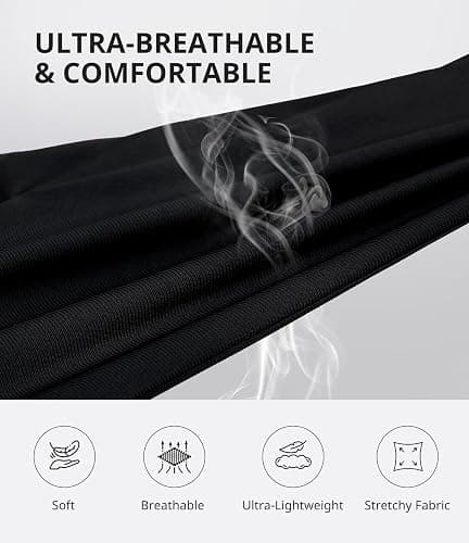 AIRSEE Premium UPF 50+ UV Protection Gloves for Gel Manicures - Fingerless Design for Professional Solon & Home Use, Anti UVA/UVB, Breathable Cool Tech Gloves for UV Lamp & Sun Protection (Black) thumbnail 3