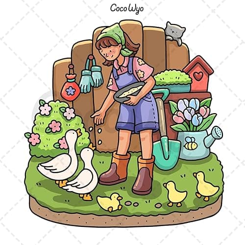 Girl Moments: Coloring Book for Adults and Teens Featuring Cute Cozy Daily Activities for Relaxation (Cozy Spaces Coloring) thumbnail 3