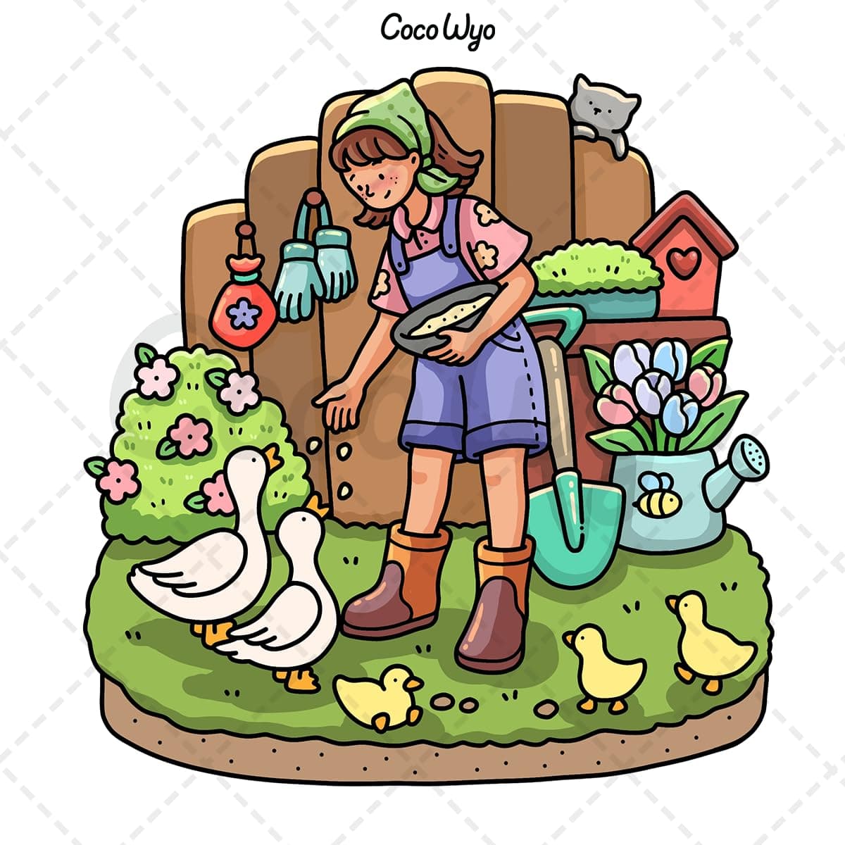 Girl Moments: Coloring Book for Adults and Teens Featuring Cute Cozy Daily Activities for Relaxation (Cozy Spaces Coloring) thumbnail 3