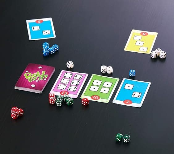 Calliope Roll for It! – Fast Dice Rolling Game of Luck & Strategy for 2–4 Players Ages 8+ | Quick Family Board Game Night Fun - Purple Edition thumbnail 2