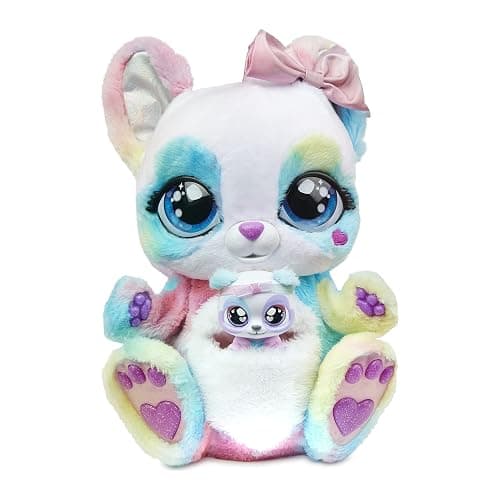 Peek-A-Roo, Interactive Rainbow Plush Toy and Baby with Bonus Bows, Over 150 Sounds & Actions, Kids Toys for Girls Ages 5 and up thumbnail 3