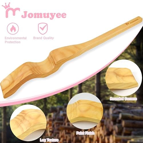Jomuyee Ballet Foot Stretcher Set Original Pine Dance Foot Arch Enhancer for Dancer, Gymnastics, Yoga People, Gift Idea thumbnail 2