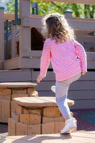 Monica + Andy Long Sleeve Tee, Organic Cotton Clothes for Girls & Boys, Printed T-Shirt Sizes for Kids, Toddler & Baby thumbnail 3