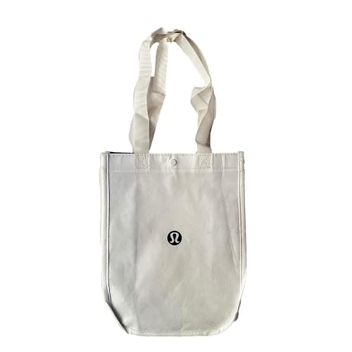 Lululemon New White Shopping Lunch Gym Tote Bag Yoga Dance Tennis Golf Gym Beach Skate - Image 1