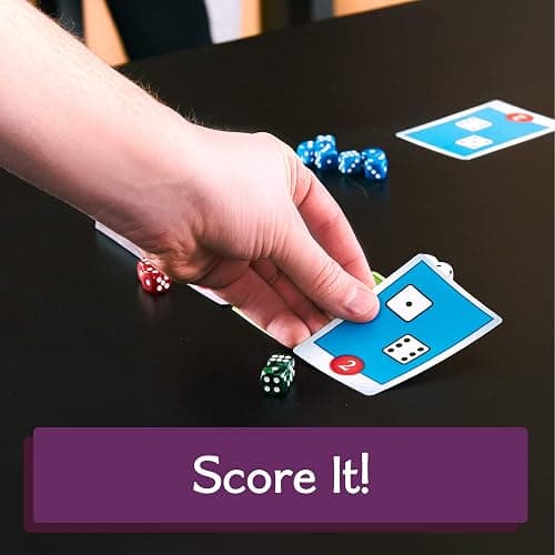 Calliope Roll for It! – Fast Dice Rolling Game of Luck & Strategy for 2–4 Players Ages 8+ | Quick Family Board Game Night Fun - Purple Edition thumbnail 5