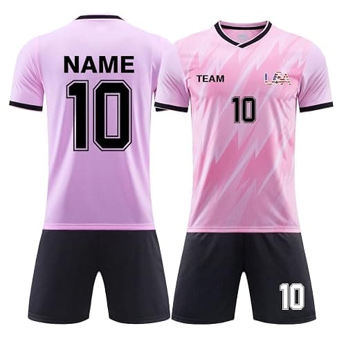 LAIFU Personalized Soccer Jersey set for Kids Adults Custom Soccer Shirt Short with Name Number Team Logo - Image 1