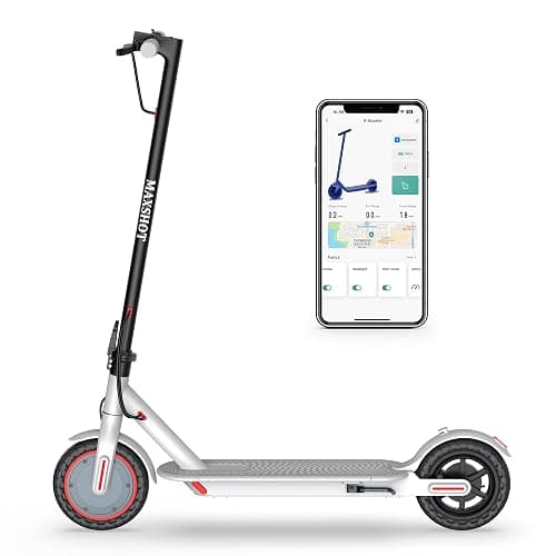 MAXSHOT Electric Scooter for Adults, 8.5/10/14" Tires, 19/22Mph, 350W/500W Motor, 21-28 Miles Range, Folding E-Scooter with Dual Suspension,APP(V1/SPRO/MAX/PRO/X1/X1PRO/PR) - Image 1