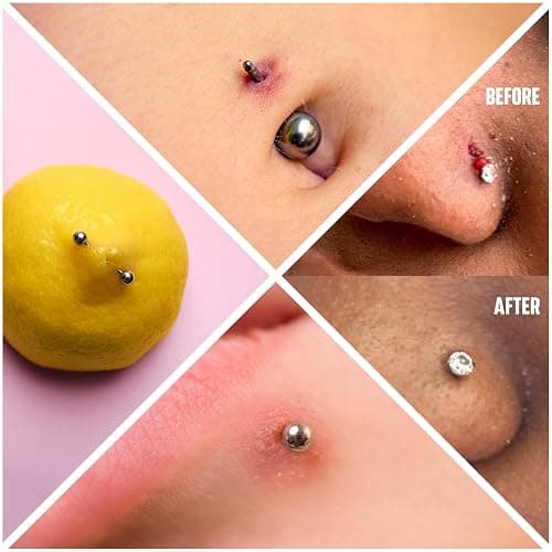 BRIOTECH Pierce Spray, Hypochlorous Acid, Gentle Piercing Aftercare, Calm Redness & Itch, Reduce Bumps, HOCl Saline Spray, Contact Free, No Rinse or Residue, Alcohol Free, 4 fl oz thumbnail 7