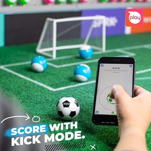 Sphero Mini Soccer - Coding Robot Ball - Educational Coding and Gaming for Kids and Teens - Bluetooth Connectivity - Interactive and Fun Learning Experience for Ages 8+ thumbnail 3