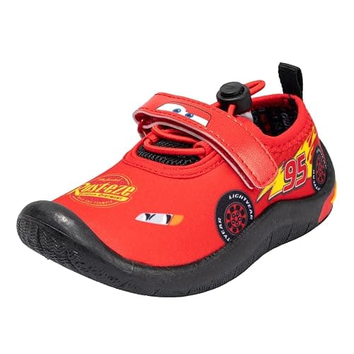 Disney Cars Water Shoes - Lightning McQueen Aqua Sock for Toddler Kids - Fashion Foot Protection for Water thumbnail 5