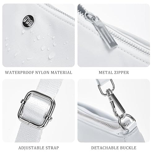 Shoulder Bag for Women Handbags with Adjustable Strap Underarm Purse Mini Clutch Purses Trendy Crescent Bags 1L thumbnail 6