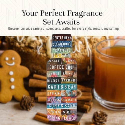 P&J Trading Fragrance Oils for Diffusers for Home Spice Set Fragrance Scents for Candle Making - Soap Making Supplies - Car Diffuser Scents - Essential Home Gift Set - Apple Cider, Cinnamon & More thumbnail 7