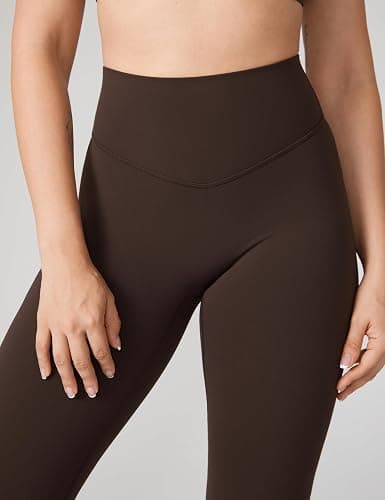 UNISSU Hugcurve No Front Seam High Waisted Flare Leggings for Women Bootcut Yoga Pants Buttery Soft - 29.5''/31.5''/33.5'' thumbnail 5