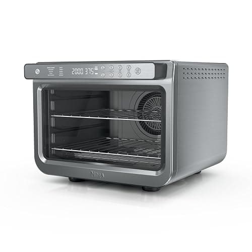 Ninja Air Fryer & Toaster Oven | Prestige Smart XL Countertop Oven | Bakes up to 20 Cookies, Fits up to a 12lb Turkey | Pizza, Toast, Bake, Air Fry & Reheat | 1800 Watts | Stainless Steel | DT501​ - Image 1