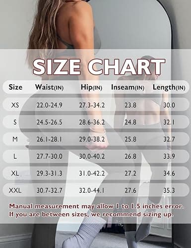 Ieumaz Scrunch Butt Lifting Leggings for Women Gym Seamless Workout Leggings Mid Low Waist Tummy Control Yoga Pants thumbnail 6
