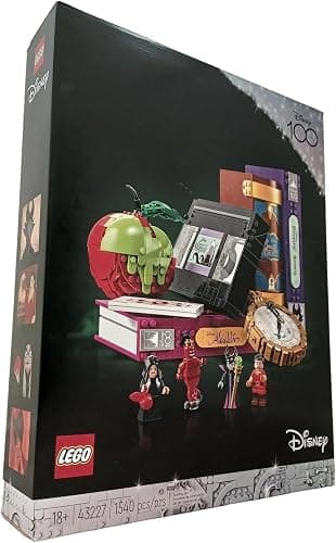Lego Disney 100 Disney Villains Icon Christmas 43227 Toy Block Present Fantasy Girl Adult - Image 1