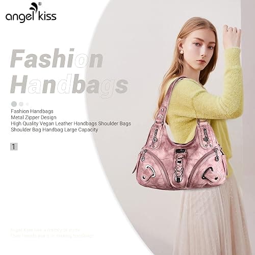 Angelkiss Hobo Purses and handbags for Women Satchel Handbag Women Purses Large Daily Shoulder Bags | Purses thumbnail 3