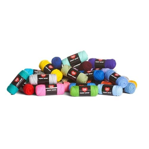 Red Heart Super Saver Mega Yarn Craft Kit for Crochet and Knitting and Amigurumi Projects, Acrylic thumbnail 3