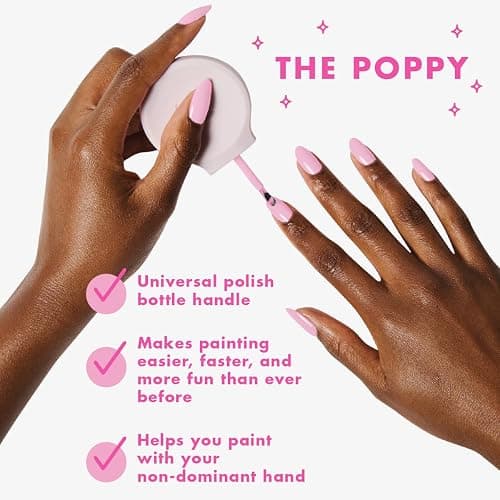Olive & June Best Sellers Nail Polish Set | Includes 3 Long Lasting Shades (Cockatoo, Pink Sands, Hibiscus) + Super Glossy Top Coat | Vegan, Cruelty-Free | Salon-Quality Results at Home thumbnail 5