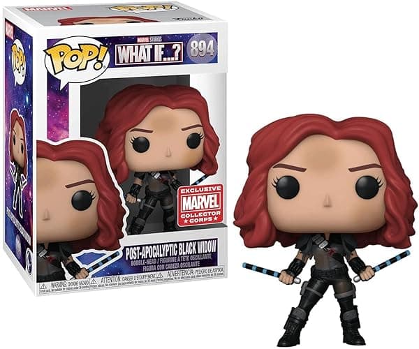 Funko Pop! Marvel What If? Post-Apocalyptic Black Widow Collector Corps 894