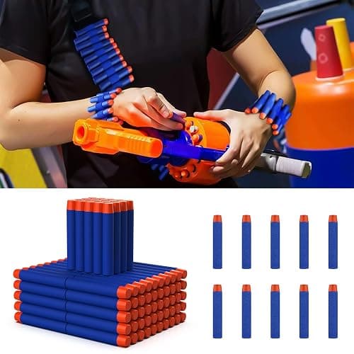 Tudaymol Nerf Bullets 500 Official Dart for Nerf N-Elite Series Refill Darts Foam Bullets Ammo Packs - Compatible with All Elite Blaster thumbnail 7