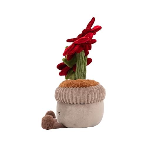 Russ Greenhouse 12-Inch Poinsettia Plant Plush - Ultrasoft Official Jazwares Plush - Ages 3+ thumbnail 5