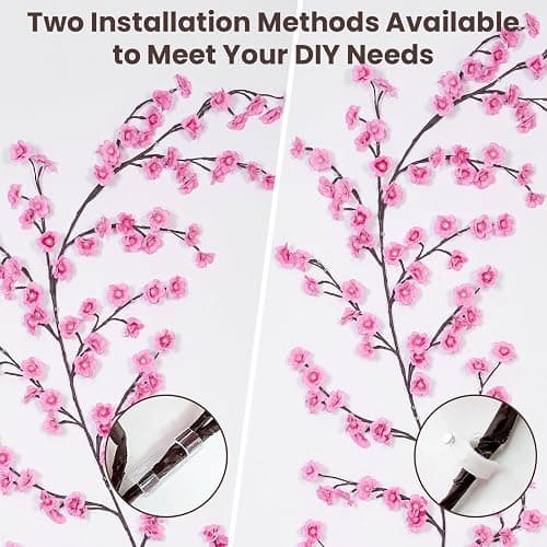 Cherry LED Tree Branch Lights for Wall thumbnail 8