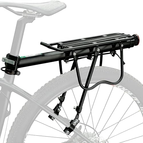 ROCKBROS Rear Bike Rack Quick Release Bike Cargo Rack Luggage Bike Rack Rear Mountain Bike Rack - Image 1
