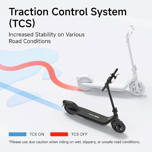 Segway Ninebot E2 Plus II/E2 Pro/E3 Pro Electric Scooter, 15.5–20 MPH, Long Range, Dual Elastomer Suspension (E3 Pro only), Foldable Adult Scooter, UL 2272 & 2271 Certified thumbnail 9