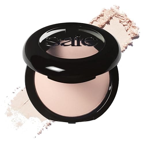 Saie Slip Tint Baked Setting Powder - Translucent Powder for Face Makeup with a Natural-Radiant Finish - Blurs, Brightens & Smooths Complexion - Translucent 1 - Very Light to Light (0.24 oz) - Image 1