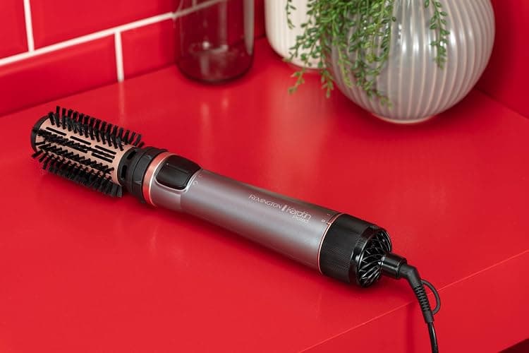Remington Brosse Soufflante Rotative automatique [Soin kératine & huile d'amande] Keratin Protect (1000W, Céramique, Température variable, 3 accessoires: 2 brosses rondes 40 & 50mm + de Volume) AS8811 thumbnail 13