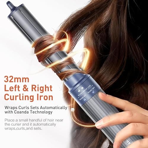 TANSHINE Hair Dryer Brush,Blow Dryer Brush with 110,000 RPM High-Speed Negative Ionic Hair Dryer,5 in 1 Hot Air Styler,Hair Brush Blow Dryer for Fast Drying Curling Volumizing Straightening Styling thumbnail 3