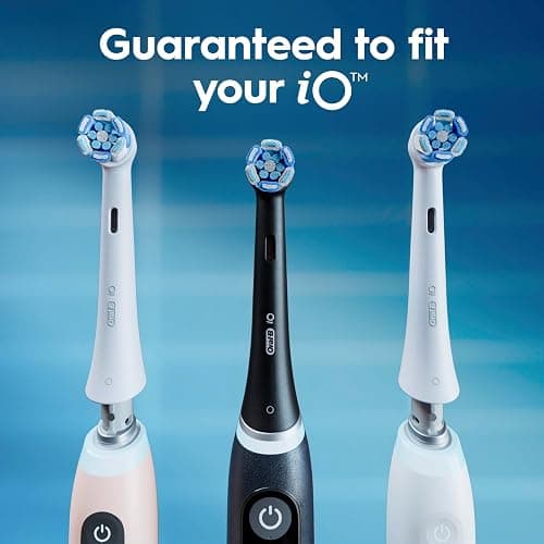 Oral-B iO Ultimate Clean Replacement Brush Heads, 5 Count, 4 Ultimate Clean + 1 Gum & Sensitive White thumbnail 9