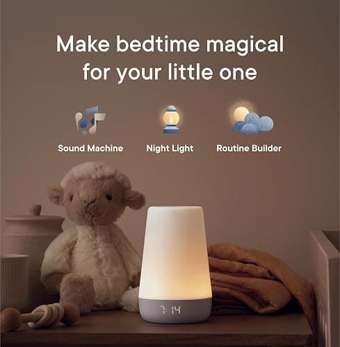 Hatch for Baby Sleep Bundle: Home & Travel Sound Machines Includes Rest 2nd Gen and Portable Hatch Go (Putty) thumbnail 3