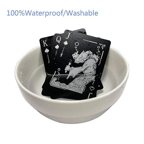ACELION Waterproof Plastic Playing Cards, Deck of Cards, Gift Poker Cards (Dragon) thumbnail 3