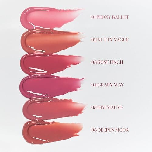 rom&nd GLASTING COLOR GLOSS 04 GRAPY WAY - K-Beauty Plumping Lip Gloss for Glassy Shine, Non-Sticky Hydration & Long-Lasting Vibrant Color | Universal Flattering Shade for All Skin Tones thumbnail 5