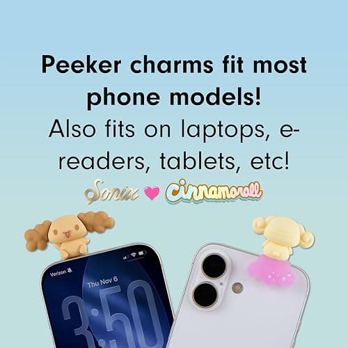 Sonix x Sanrio Hello Kitty Peekers - Cinnamoroll & Friends Blind Box - Adhesive Decorative Mini Figures - Includes Mocha, Espresso, Cappuccino, Chiffon, or Mystery Character thumbnail 4