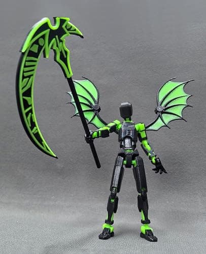T13 Action Figure Set - Titan 13 Robot, Dummy 13, 3D Printed Lucky 13 for Collectors Desktop Decorations (Assembly Completed) thumbnail 5