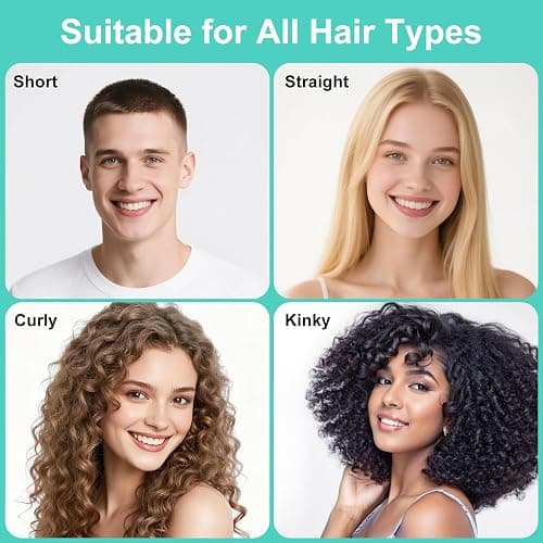 Curly Hair Brush, Curl Defining Brush with Soft Boar Bristles Detangling Tangled Glides, Wide-Teeth Design Effortlessly Shaping & Defining Curls, Curling Definer for Wet & Dry Hair (Green) thumbnail 5