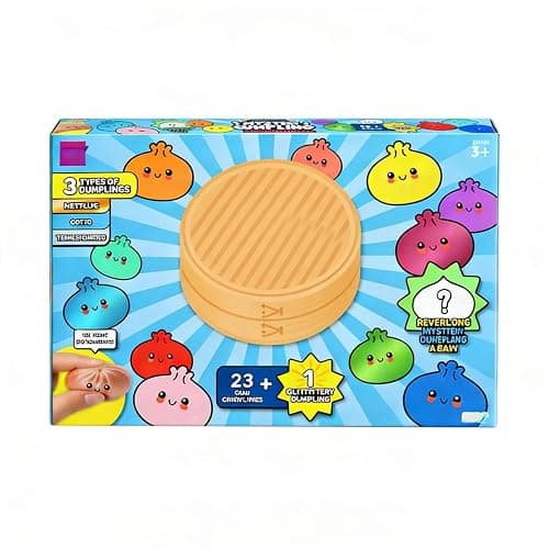 Dumpling Squishies, 2026 Squishies Dumpling Mystery Advent Countdown Calendar, 24 PCS Random Surprise Squishies Toys, Stress Relief Sensory Fidget Toy for Anxiety Relief Hand Relax, Birthday Gifts thumbnail 3