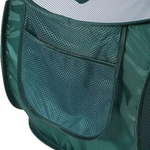 Rubruan 4 Piece Popup Mesh Laundry Basket Durable Handles Collapsible Laundry Baskets Folding Clothes Pastic Hamper for Laundry Room College Dorm (Gray) thumbnail 7