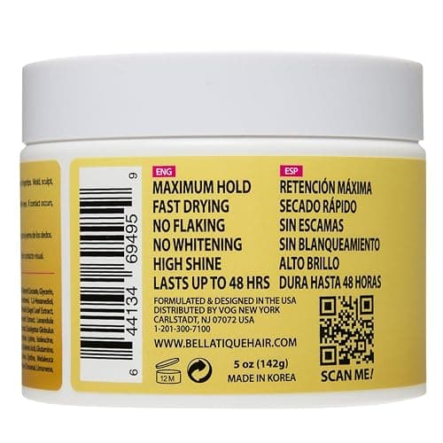 PINK LEMON Braiding Gel (5 oz) - Maximum Hold, No Flaking, Long Lasting Hold, High Shine. For Micro, Inter, Dread, Faux, Loc, Twist, Braid, Edge. thumbnail 9