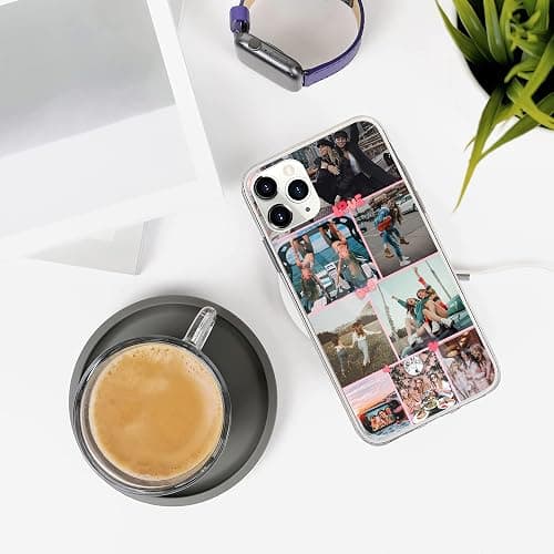 CASEZILY Personalized Multiple Pictures Phone Case Custom Your Photo Collage Gift for Family Friends Compatible with iPhone 15 14 13 12 11 X XS XR 8 7 6 Mini Pro Max - PHOTOFRIEND thumbnail 4
