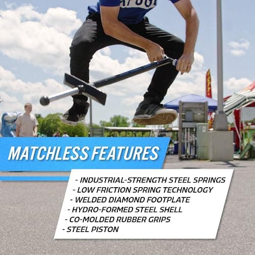 NSG Flight Premium Perfomance Pogo Stick - Ages 9 and Up - 80-180 Pounds thumbnail 4