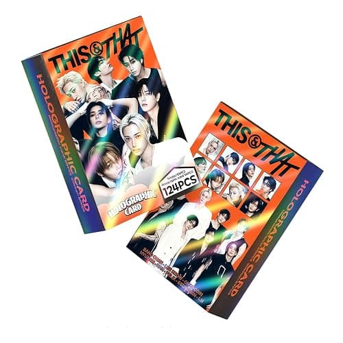 PYAJUU Stray Kids Photocards 124 PCS SKZ THIS & THAT Album Photo Cards with 64 PCS Stickers KPOP Gift RUN IT Lomo Merch for SKZ Boys and Girls Straykids Laser Greeting Cards 2026 thumbnail 8