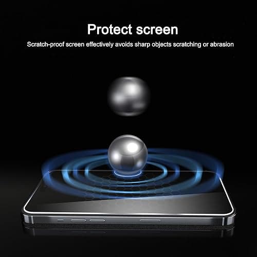 Ailun Privacy Screen Protector+Camera Lens Protector for iPhone 18 Pro | 3+3 Pack, 6.3 inch, Tempered Glass, Installation Frame, Dynamic Island Compatible, Anti Spy Private thumbnail 4
