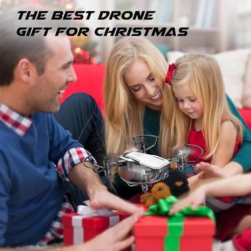 SIMREX X300C Mini Drone with Camera 720P HD FPV, RC Quadcopter Foldable Drone with Altitude Hold, 3D Flip, Headless Mode, Gravity Control and 2 Batteries, Gifts for Kids, Adults, Beginner (White) thumbnail 7